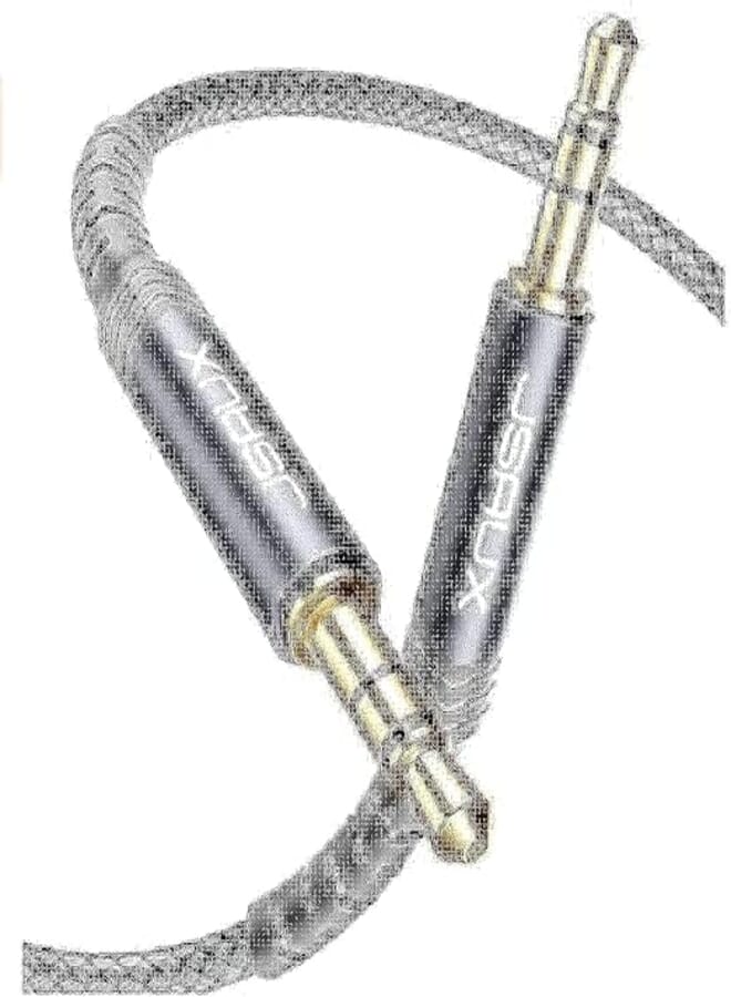 Jsaux 3.5mm MALE-3.5mm MALE Flex 3m Gray